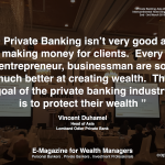 2016 Box Banner Vincent Duhamel Quote at Private Banking Asia 2016 SG March